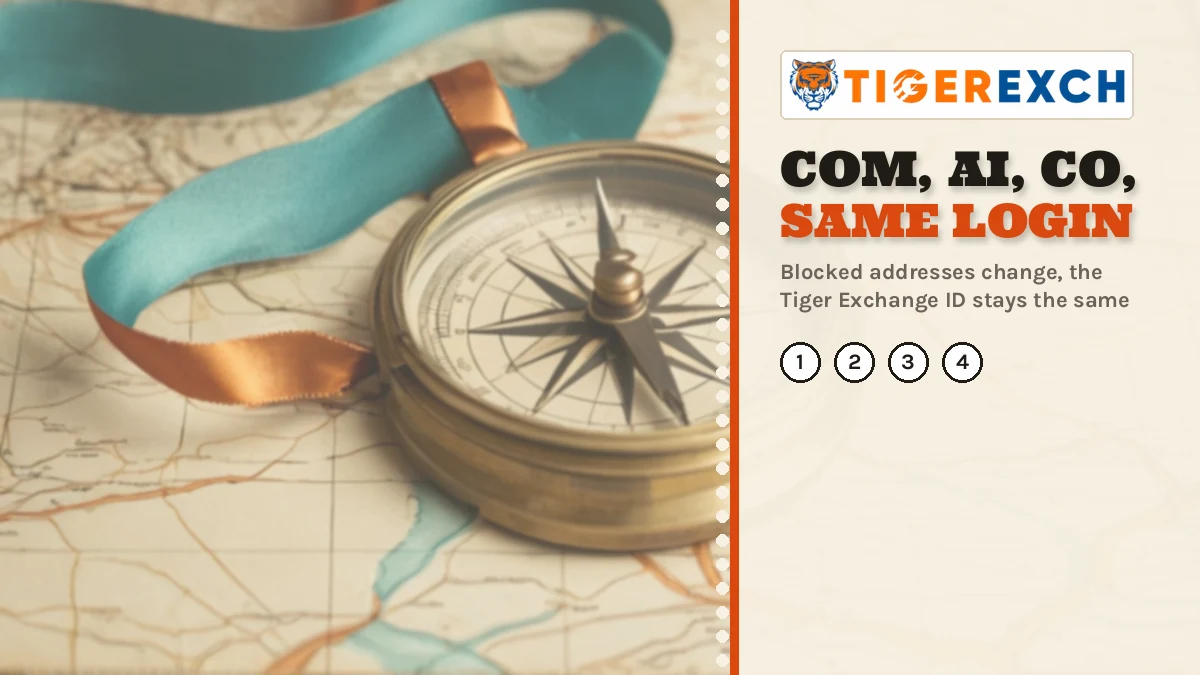 Com, Ai, Co, Same Login poster: Blocked addresses change, the Tiger Exchange ID stays the same
